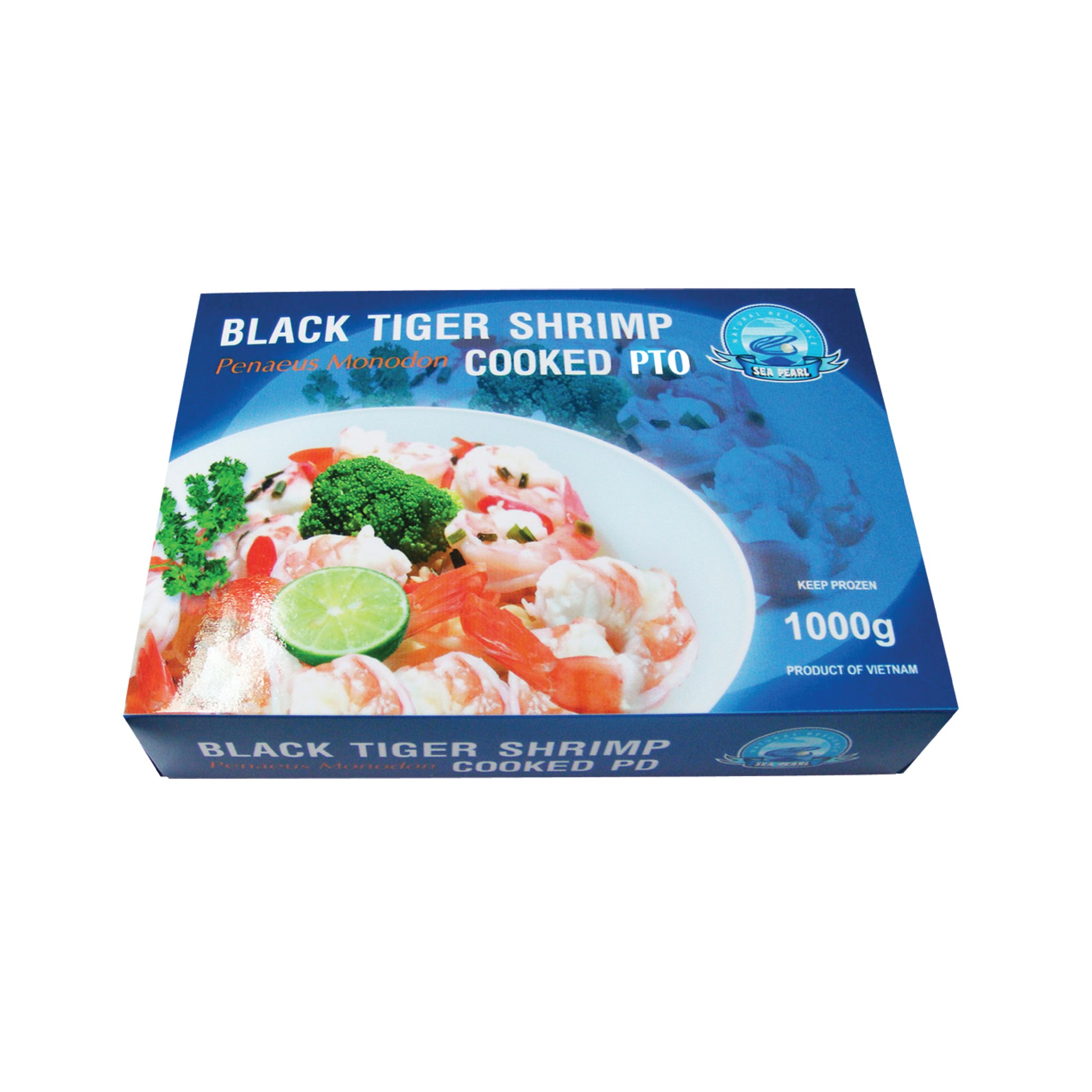 Picture of COOKED BLACK TIGER SHRIMP PTO